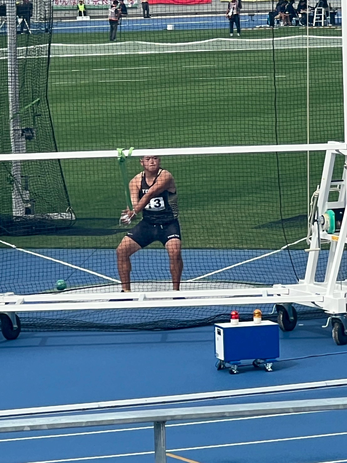 【国スポで躍動した東京勢】少年男子Ａハンマー投で北が逆転Ｖ！　少年男子Ｂ砲丸投の原は３位。投てき２選手の対照的な種目選択