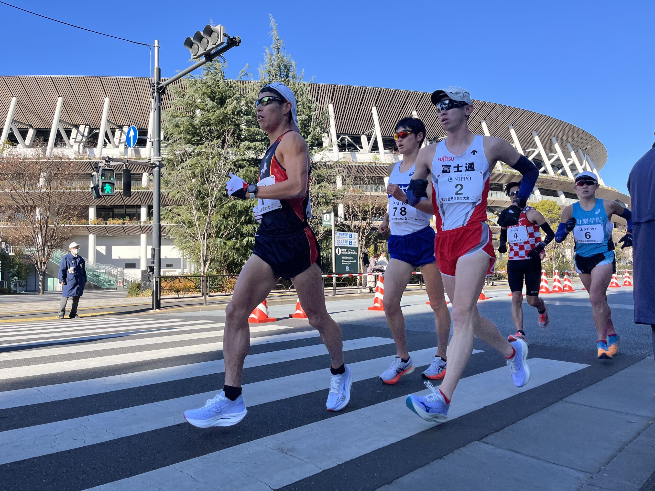 第74回元旦競歩大会兼第88回東京陸上競技選手権大会競歩大会　取材申請
